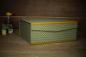 Preview: Extra tall stationery box with linen edges